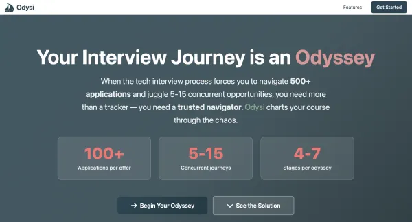 Introducing Odysi: Your Interview Command Center